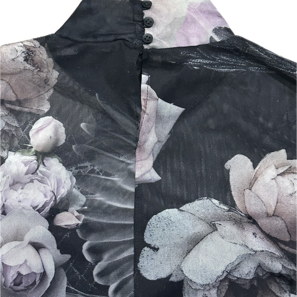 ALL SAINTS Elia Iris Micro-Mesh Bodysuit - Picture 11 of 16
